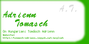 adrienn tomasch business card